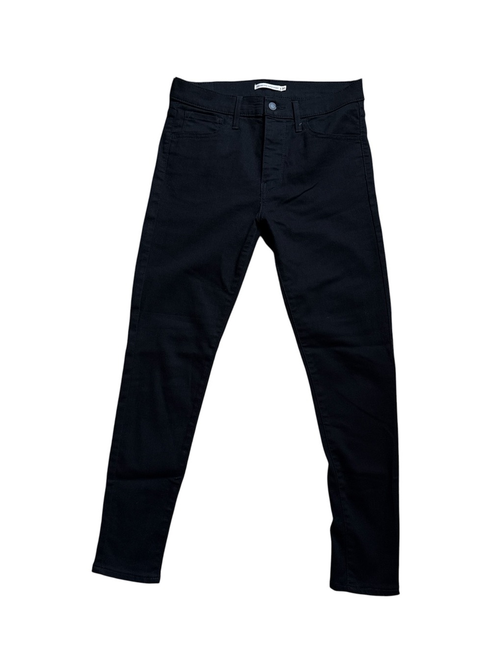 Levi's 720 High Rise Women's Black Super Skinny Jeans 30W28L